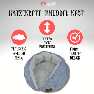 Katzenbett "Knuddel-Nest"